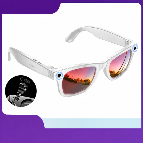 Adaptalens AI Smart Glasses with 8MP Camera Video Recording