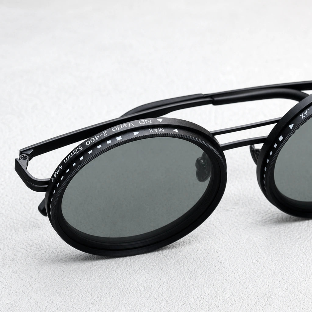 Adaptalens Polarized Adjustable-Tint Sunglasses with Built-In Variable ND Lenses