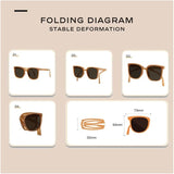 Adaptalens Folding Sunglasses with Case
