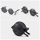 Adaptalens Fold Round Polarized Myopia Sunglasses