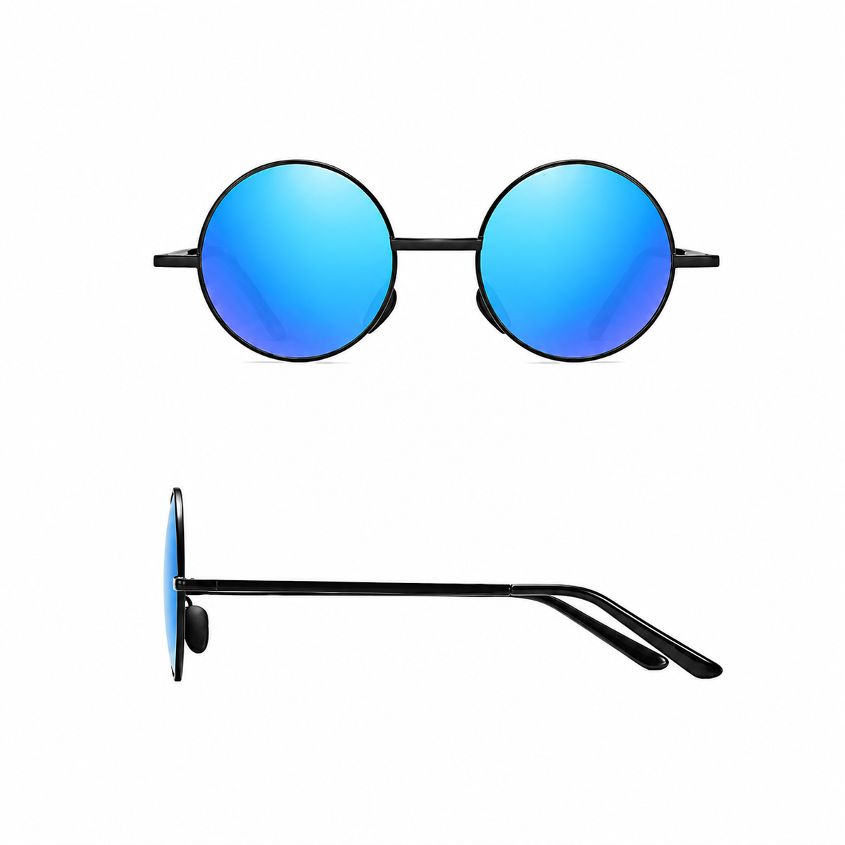 Adaptalens Fold Round Polarized Myopia Sunglasses