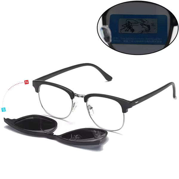Adaptalens Magnetic Polarized Clip On Sunglasses