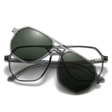 Adaptalens New Magnetic Clip-On Sunglasses With Polarized Night Vision