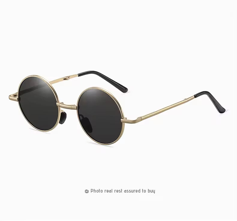 Adaptalens Fold Round Polarized Myopia Sunglasses
