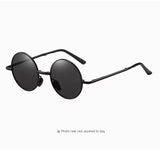 Adaptalens Fold Round Polarized Myopia Sunglasses