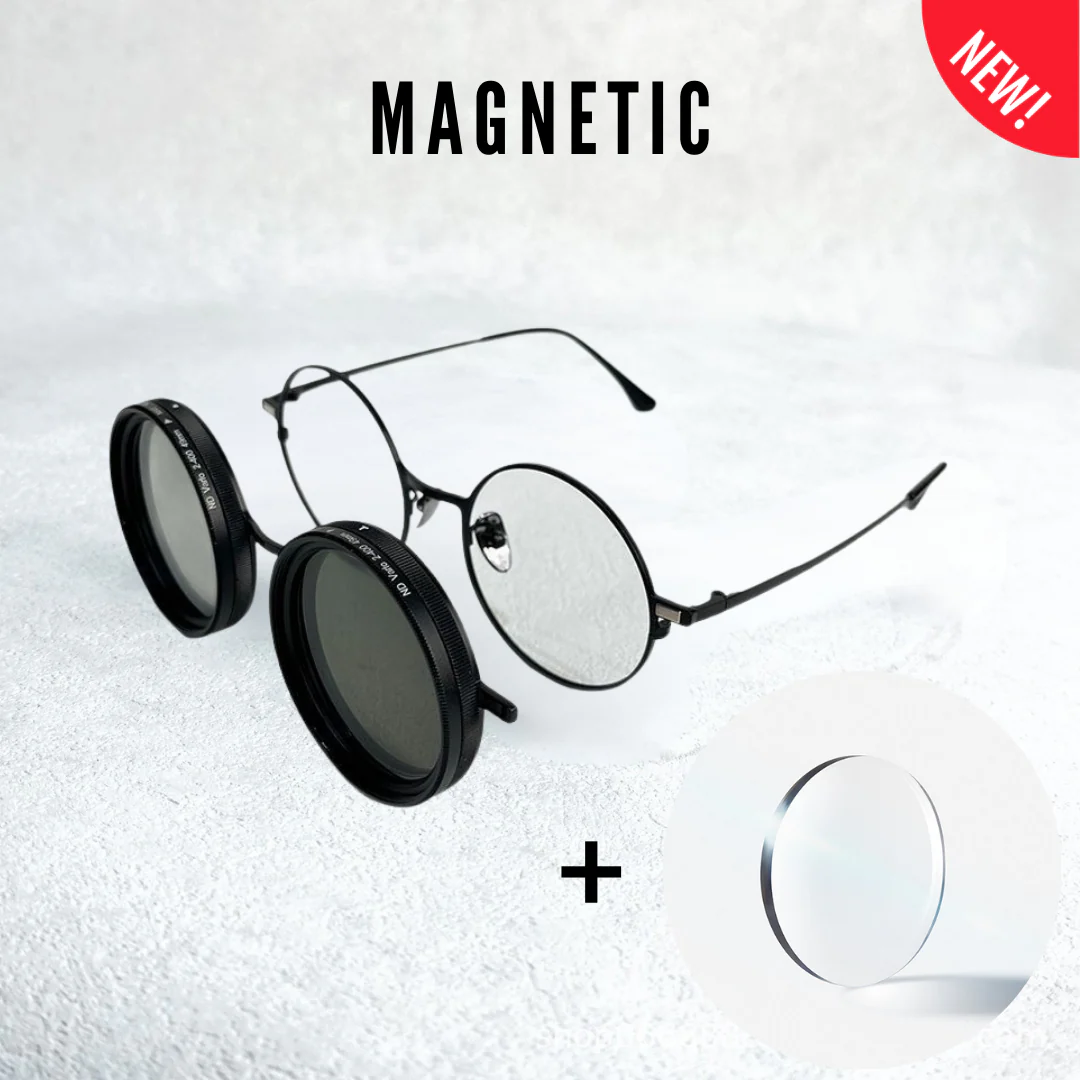 Adaptalens Polarized Adjustable-Tint Sunglasses with Built-In Variable ND Lenses
